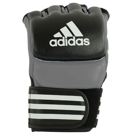 adidas Ultimate MMA Handschoenen Zwart/Zilver Extra Large